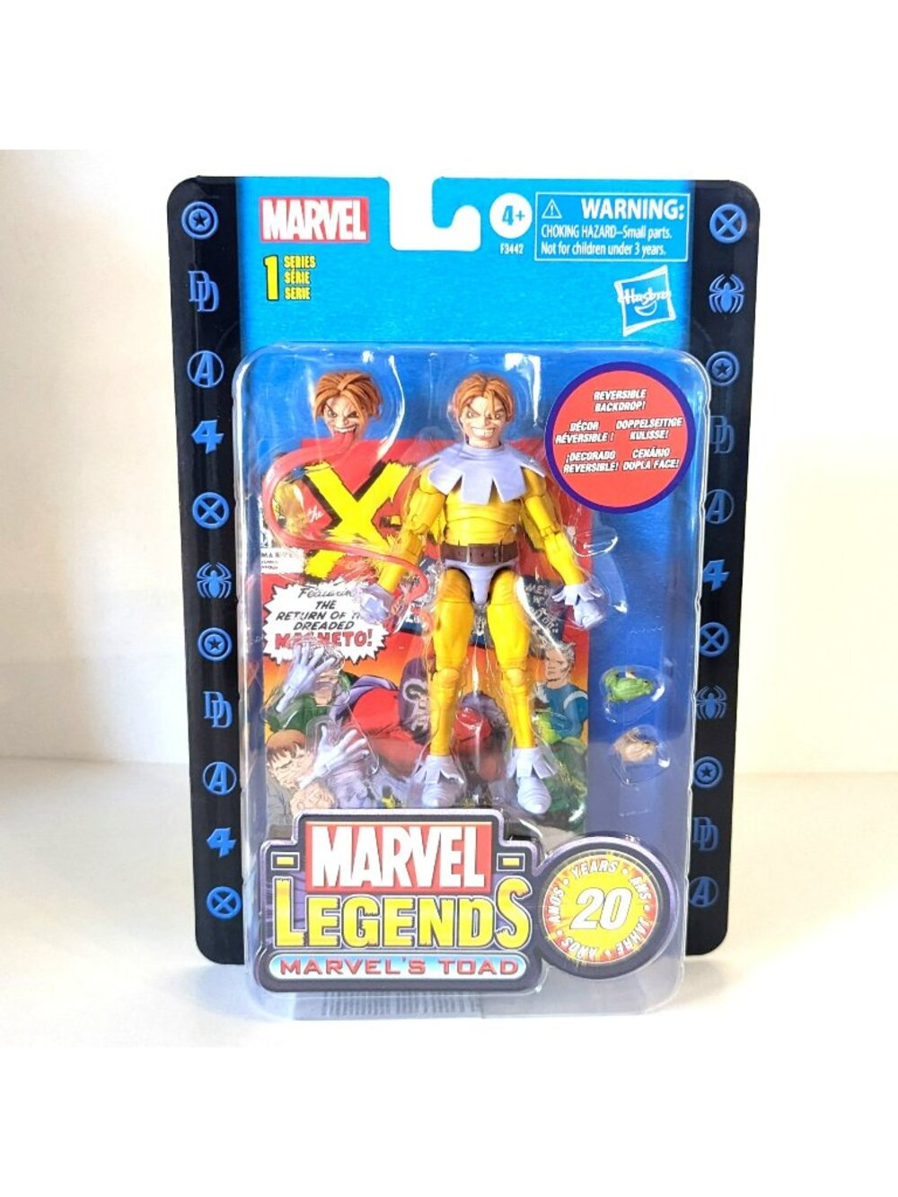 Marvel Legends 20th Anniversary Retro Toad 6-Inch Action Figure